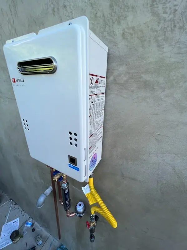 Tankless water heater installation for Usaf Academy homes